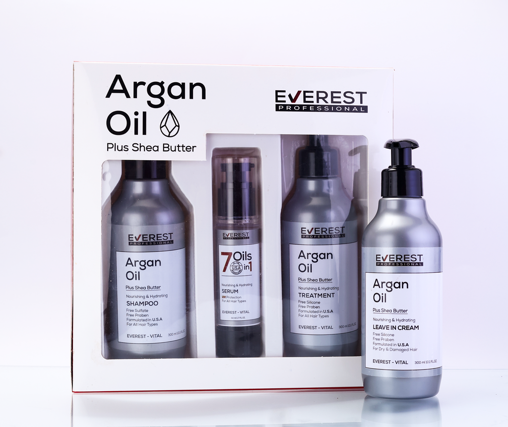 Everest professional hair set+Leave in